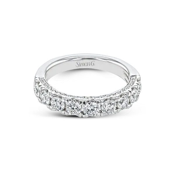 18k White Gold Ring Enhancer Image 2 Diamond Showcase Longview, WA