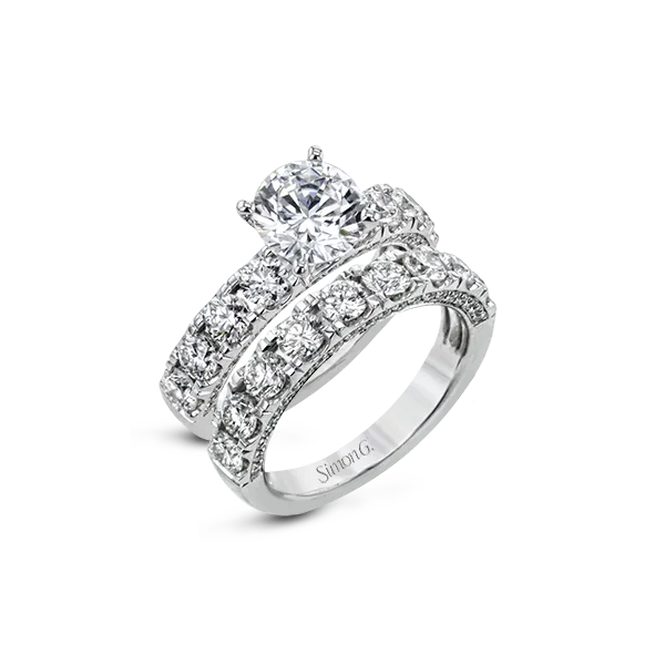 18k White Gold Engagement Ring Diamond Showcase Longview, WA