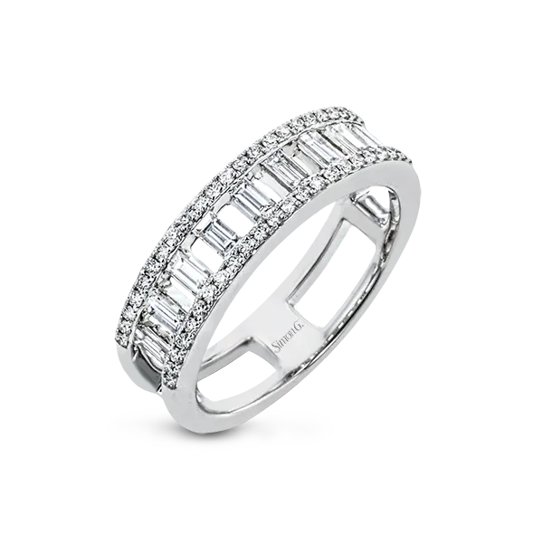 18k White Gold Anniversary Band Diamond Showcase Longview, WA