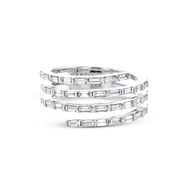 18k White Gold Diamond Fashion Ring Image 2 Diamond Showcase Longview, WA