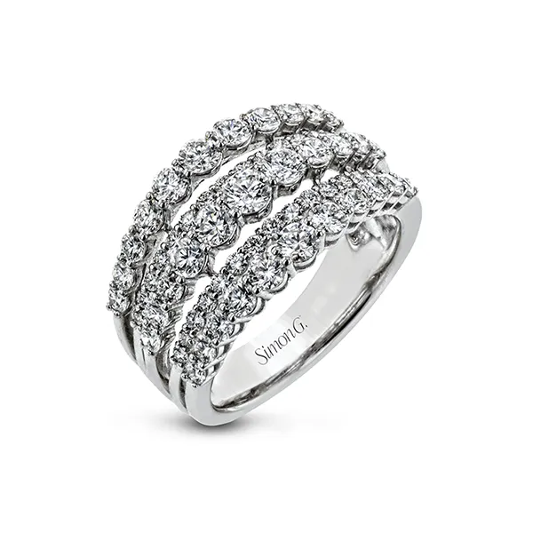 18k White Gold Diamond Fashion Ring Diamond Showcase Longview, WA