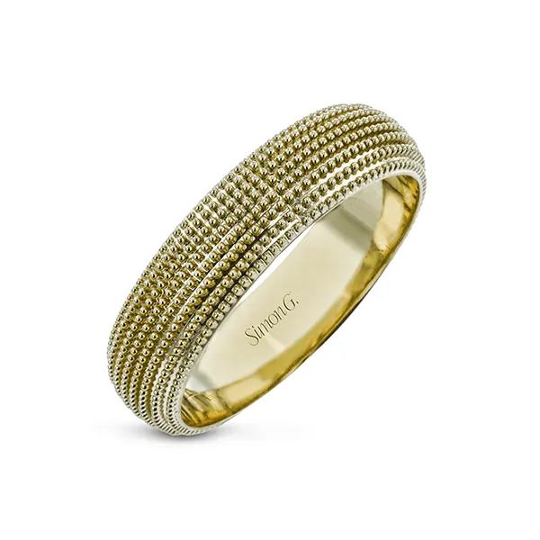 14k Yellow Gold Men's Wedding Band Diamond Showcase Longview, WA