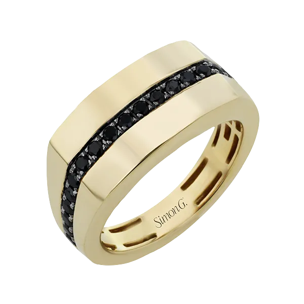 18k Yellow Gold Men's Wedding Band James & Williams Jewelers Berwyn, IL