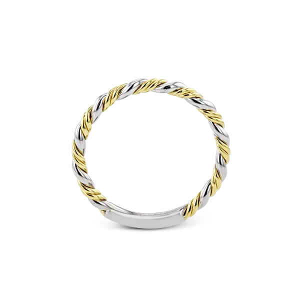 18k Two-tone Gold Wedding Set Image 3 Diamond Showcase Longview, WA