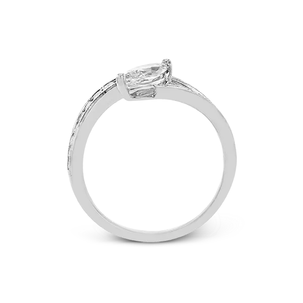 Platinum Semi-mount Engagement Ring Image 3 James & Williams Jewelers Berwyn, IL