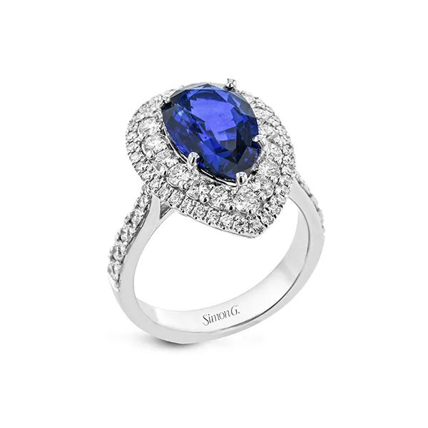 18k White Gold Gemstone Fashion Ring Diamond Showcase Longview, WA