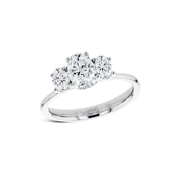 18k White Gold Semi-mount Engagement Ring Diamond Showcase Longview, WA