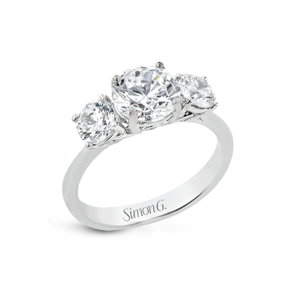 Platinum Semi-mount Engagement Ring The Diamond Shop, Inc. Lewiston, ID