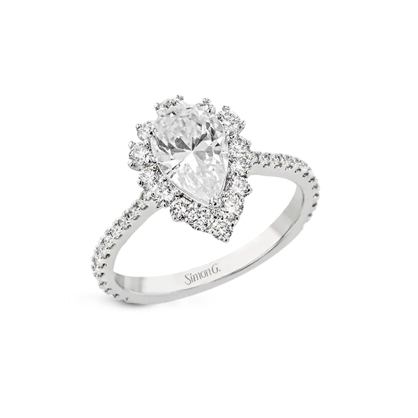 Platinum Semi-mount Engagement Ring Diamond Showcase Longview, WA