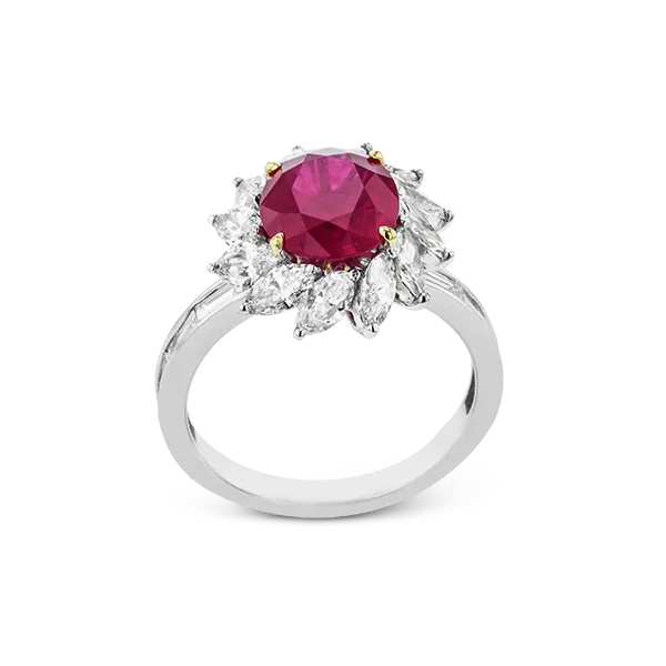 Platinum Gemstone Fashion Ring Image 3 Almassian Jewelers, LLC Grand Rapids, MI