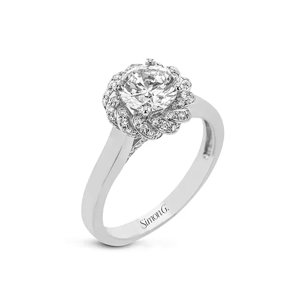Platinum Semi-mount Engagement Ring Diamond Showcase Longview, WA