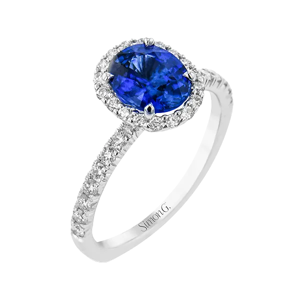 18k White Gold Gemstone Fashion Ring Diamond Showcase Longview, WA