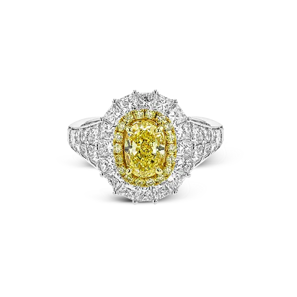 18k Two-tone Gold Gemstone Fashion Ring Image 2 Diamond Showcase Longview, WA