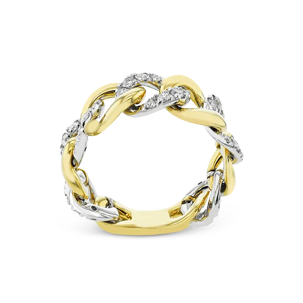 18k Two-tone Gold Diamond Fashion Ring Image 2 Diamond Showcase Longview, WA