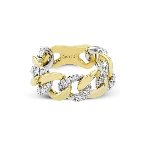 18k Two-tone Gold Diamond Fashion Ring Image 3 Diamond Showcase Longview, WA