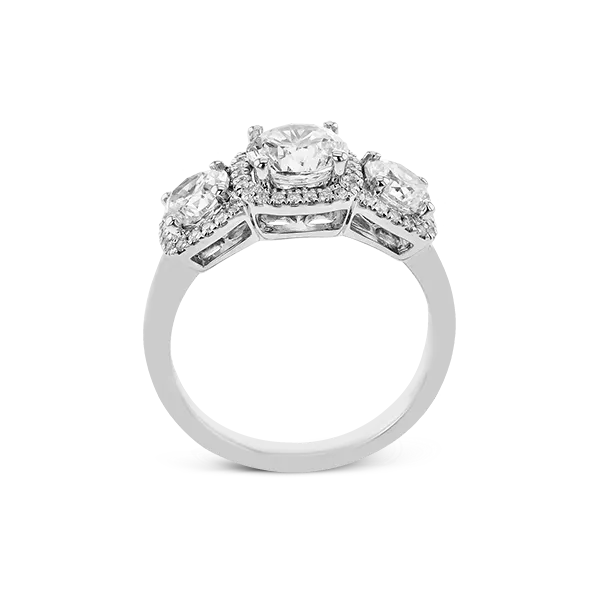 18k White Gold Semi-mount Engagement Ring Diamond Showcase Longview, WA