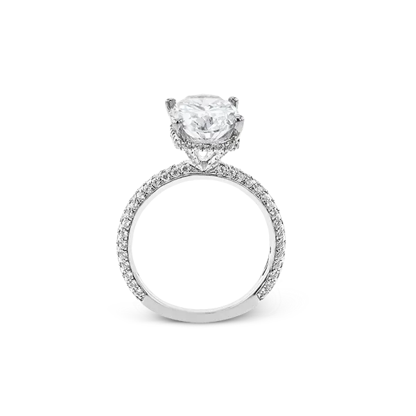 18k White Gold Engagement Ring Image 2 Diamond Showcase Longview, WA