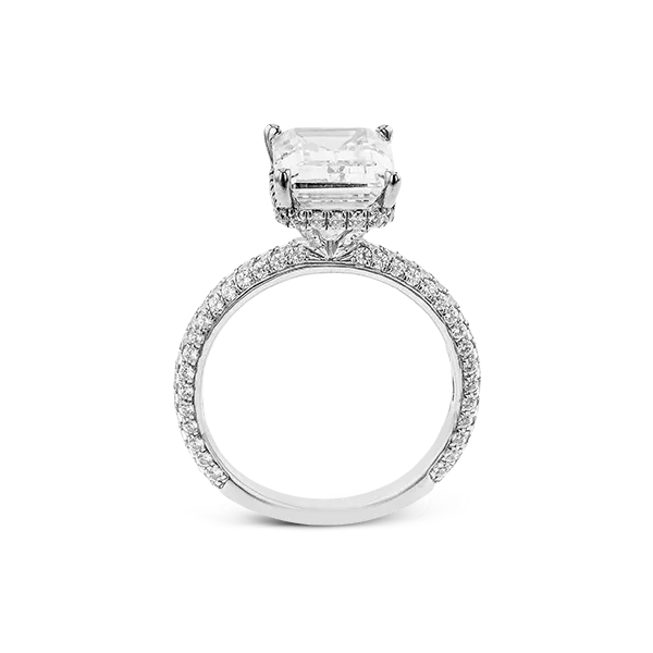 Platinum Engagement Ring Image 2 Quenan's Fine Jewelers Georgetown, TX