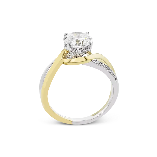 18k Two-tone Gold Engagement Ring Diamond Showcase Longview, WA