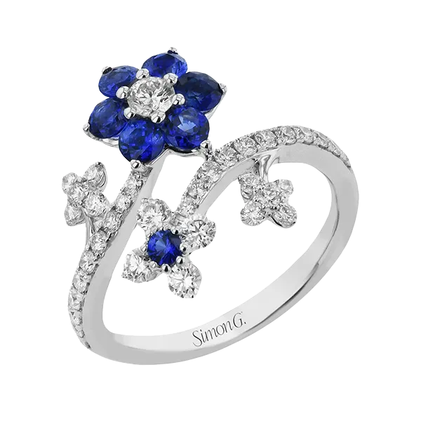 18k White Gold Gemstone Fashion Ring Diamond Showcase Longview, WA