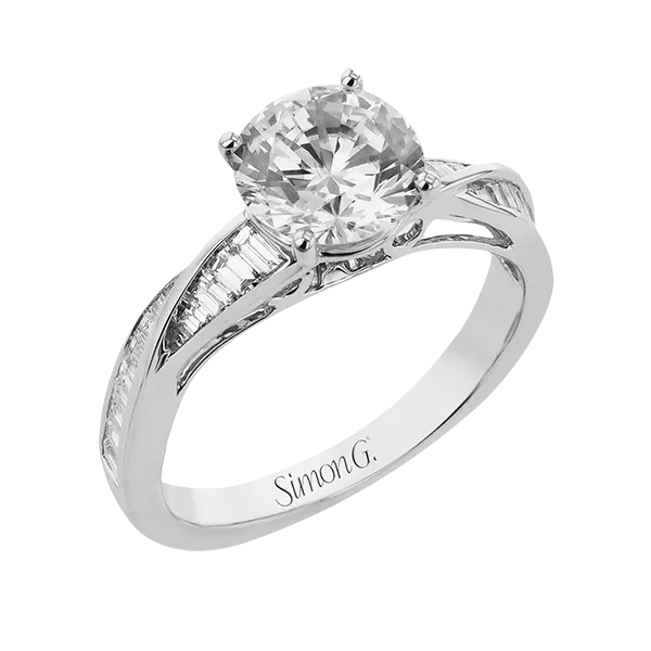 18k White Gold Engagement Ring Diamond Showcase Longview, WA