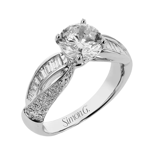 18k White Gold Engagement Ring Diamond Showcase Longview, WA
