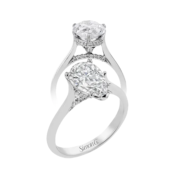 18k White Gold Engagement Ring Diamond Showcase Longview, WA