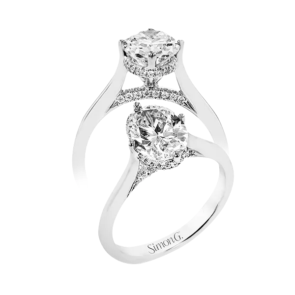 18k White Gold Engagement Ring Diamond Showcase Longview, WA