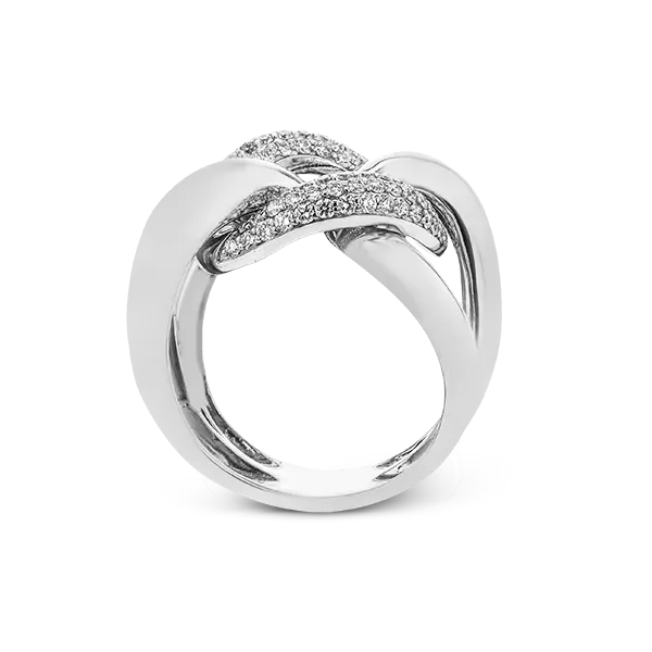 18k White Gold Diamond Fashion Ring Image 2 Diamond Showcase Longview, WA