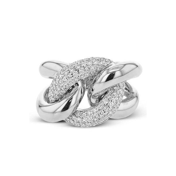 18k White Gold Diamond Fashion Ring Image 3 Diamond Showcase Longview, WA