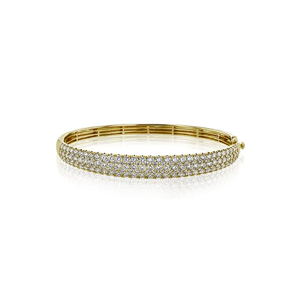 18k Yellow Gold Bangle Bracelet The Diamond Shop, Inc. Lewiston, ID