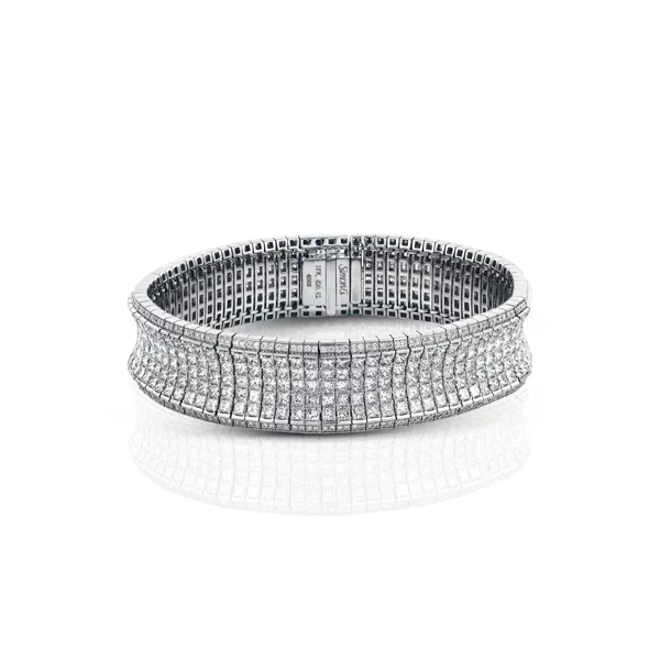 18k White Gold Diamond Bracelet James & Williams Jewelers Berwyn, IL