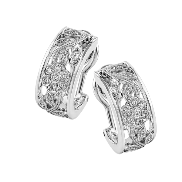 Platinum Diamond Earrings Diamond Showcase Longview, WA