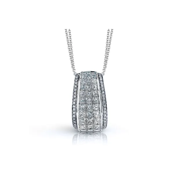 18k White Gold Diamond Pendant Almassian Jewelers, LLC Grand Rapids, MI