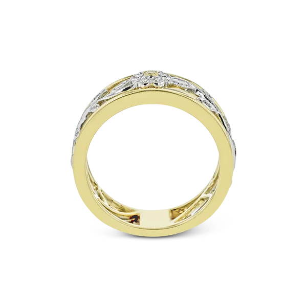18k Two-tone Gold Diamond Fashion Ring Image 2 Diamond Showcase Longview, WA