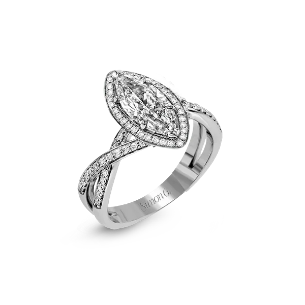 Platinum Semi-mount Engagement Ring Diamond Showcase Longview, WA