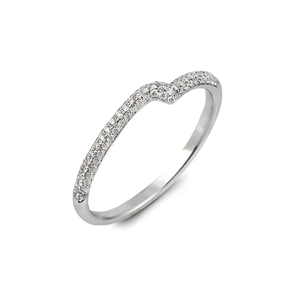 18k White Gold Ring Enhancer Almassian Jewelers, LLC Grand Rapids, MI