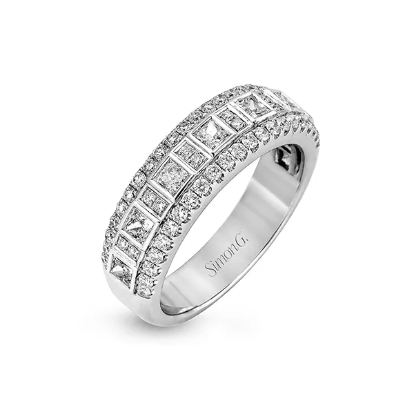 18k White Gold Anniversary Band Diamond Showcase Longview, WA