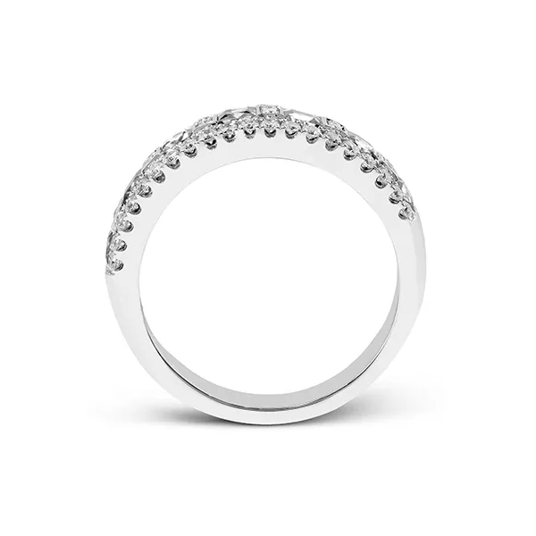 18k White Gold Anniversary Band Image 3 Diamond Showcase Longview, WA