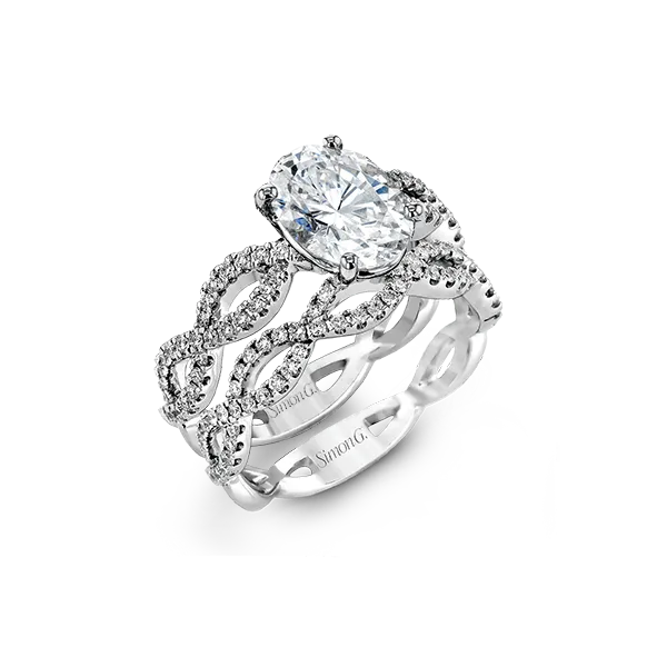 18k White Gold Wedding Set Diamond Showcase Longview, WA