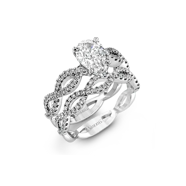 18k White Gold Wedding Set Diamond Showcase Longview, WA