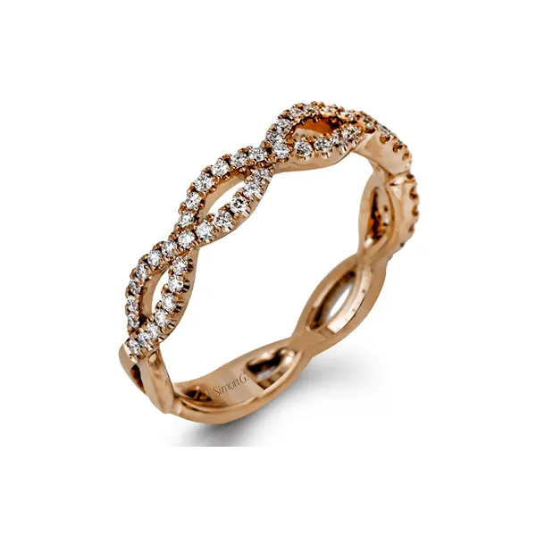 18k Rose Gold Wedding Set Diamond Showcase Longview, WA