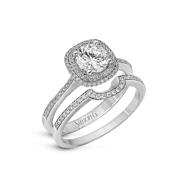 18k White Gold Wedding Set Diamond Showcase Longview, WA