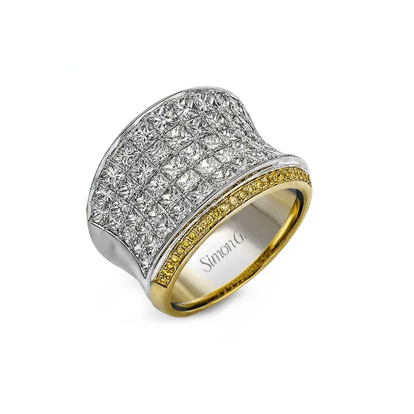 18k Two-tone Gold Diamond Fashion Ring James & Williams Jewelers Berwyn, IL