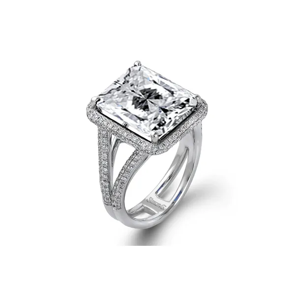 18k White Gold Gemstone Fashion Ring Diamond Showcase Longview, WA