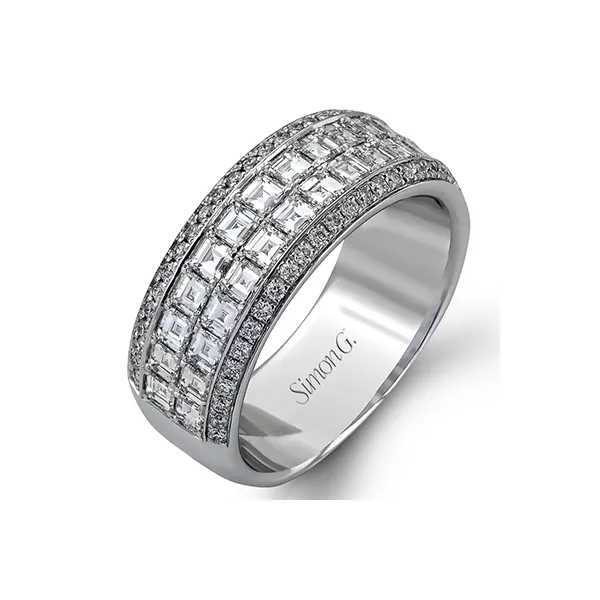 18k White Gold Anniversary Band Diamond Showcase Longview, WA