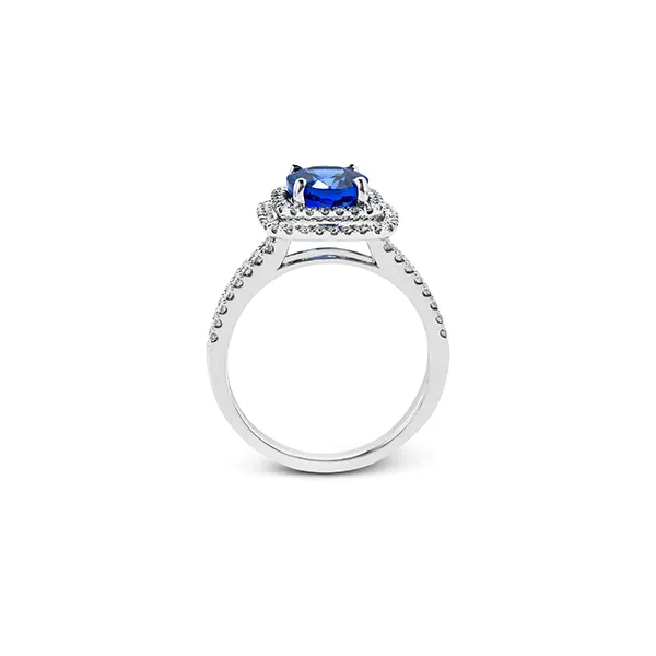 18k White Gold Gemstone Fashion Ring Image 3 Diamond Showcase Longview, WA