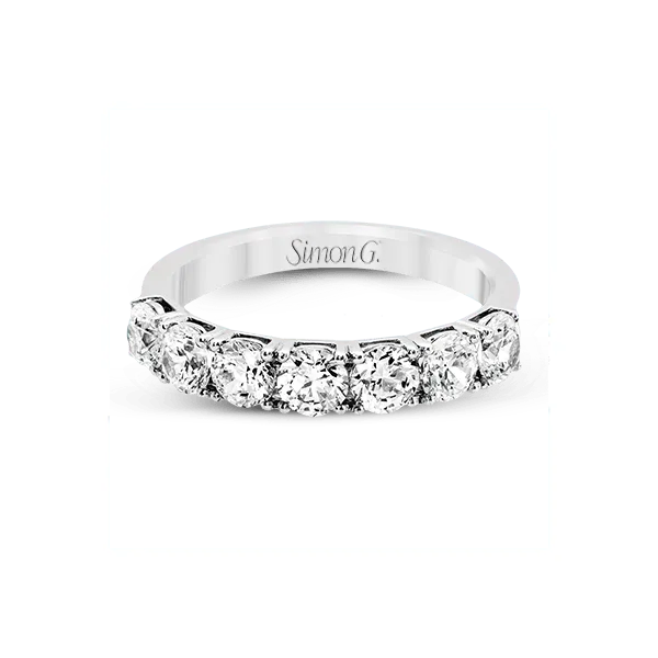 Platinum Anniversary Band Image 2 The Diamond Shop, Inc. Lewiston, ID