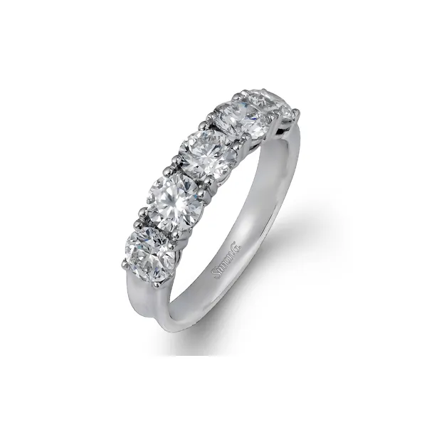 18k White Gold Anniversary Band Diamond Showcase Longview, WA