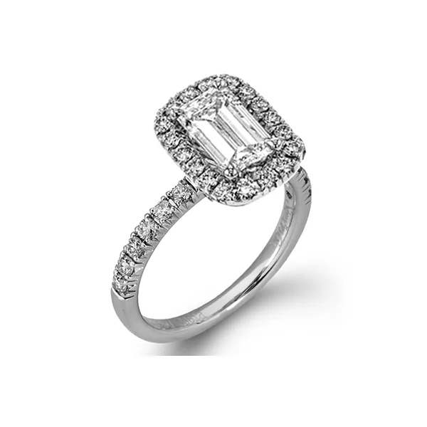 Platinum Semi-mount Engagement Ring Diamond Showcase Longview, WA
